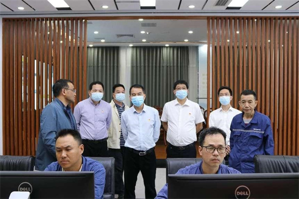陽江市人大副主任、陽春市委書記李宗瑞蒞臨陽春海創走訪調研
